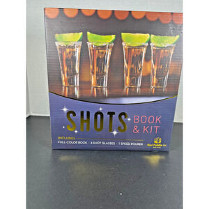 Shots Book And Kit. New.